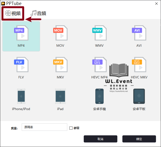 PPTube Video Downloader 使用教學